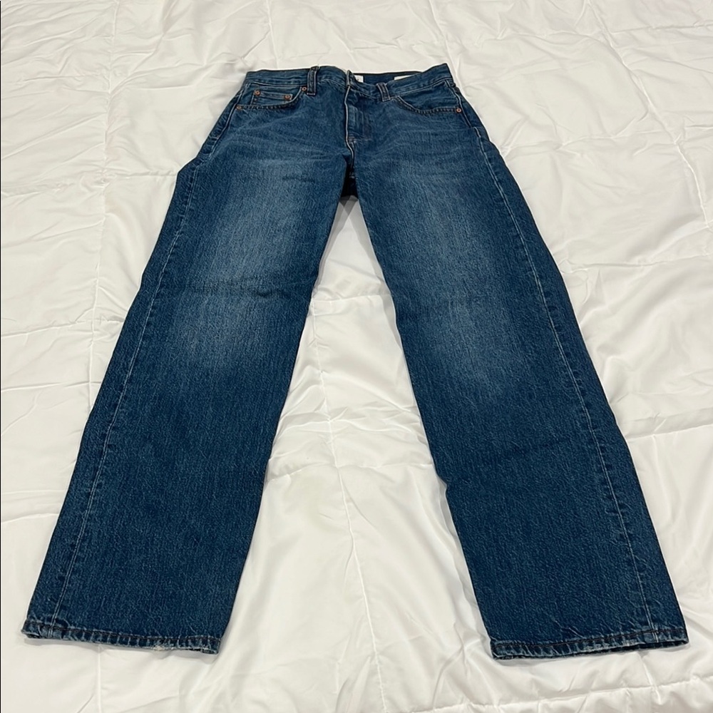Aritzia low rise denim forum jeans